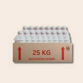 Bulk White Button Mushroom Spawn 25kg